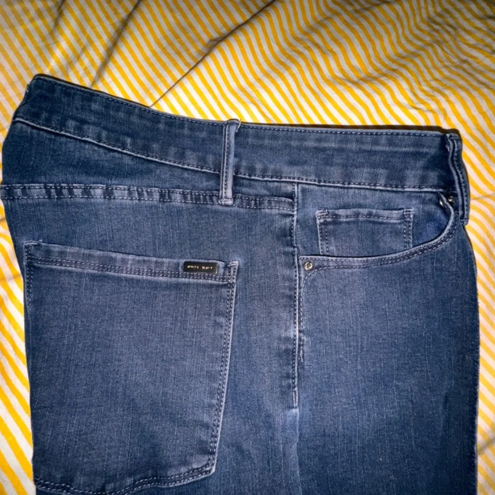 WHBM denim slim ankle jeans piping size 10 - Picture 6 of 9